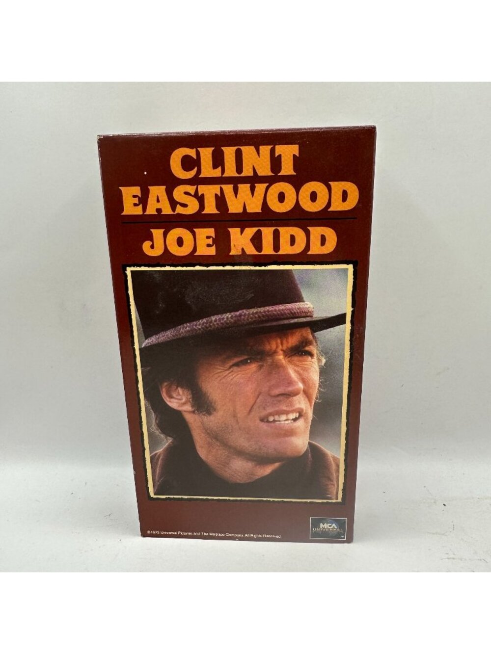 Clint Eastwood Joe Kidd VHS 1972 PG MCA Universal Home Video Western Classic USA